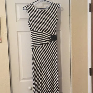 Ann Taylor Loft fitted maxi dress. Petite Small